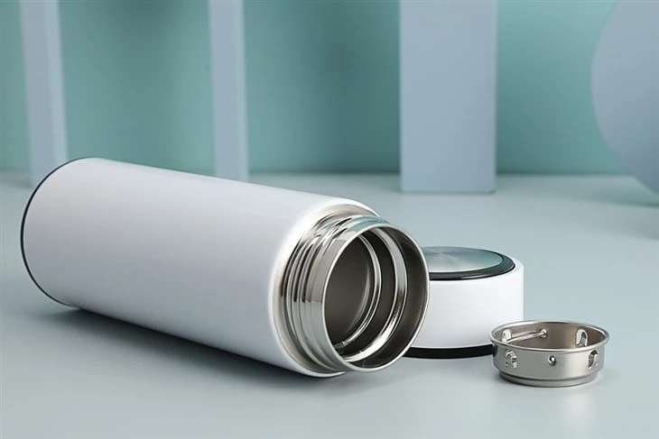 350ml Stainless Steel Vacuum Insulated Flask Business Skinny Mini Portable Cup