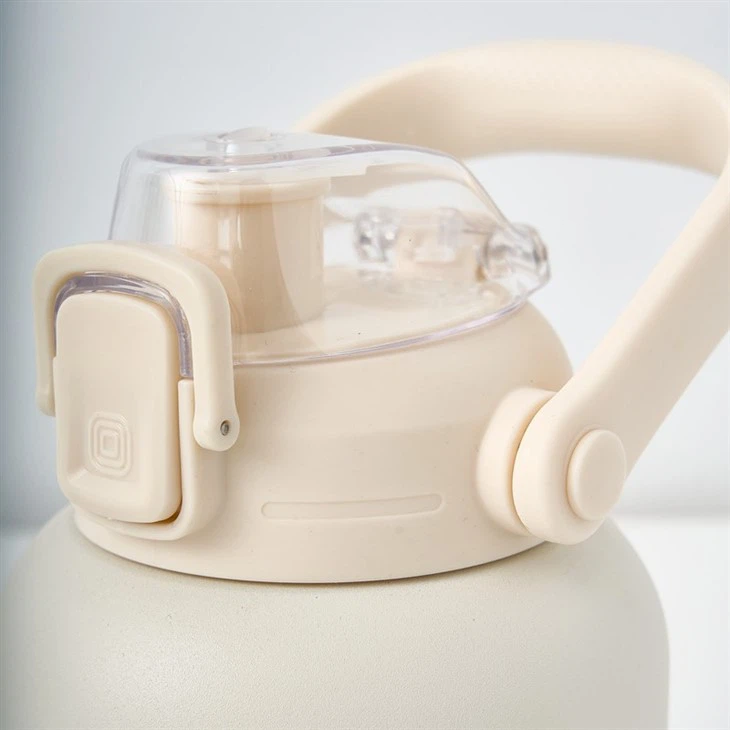 800ml Stainless Steel Double Wall Vacuum Insulated Handle Water Bottle