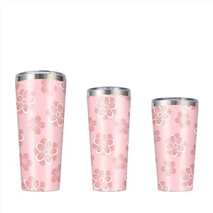 ঢাকনা ভ্যাকুয়াম উত্তাপ সহ টাম্বলার কাপ